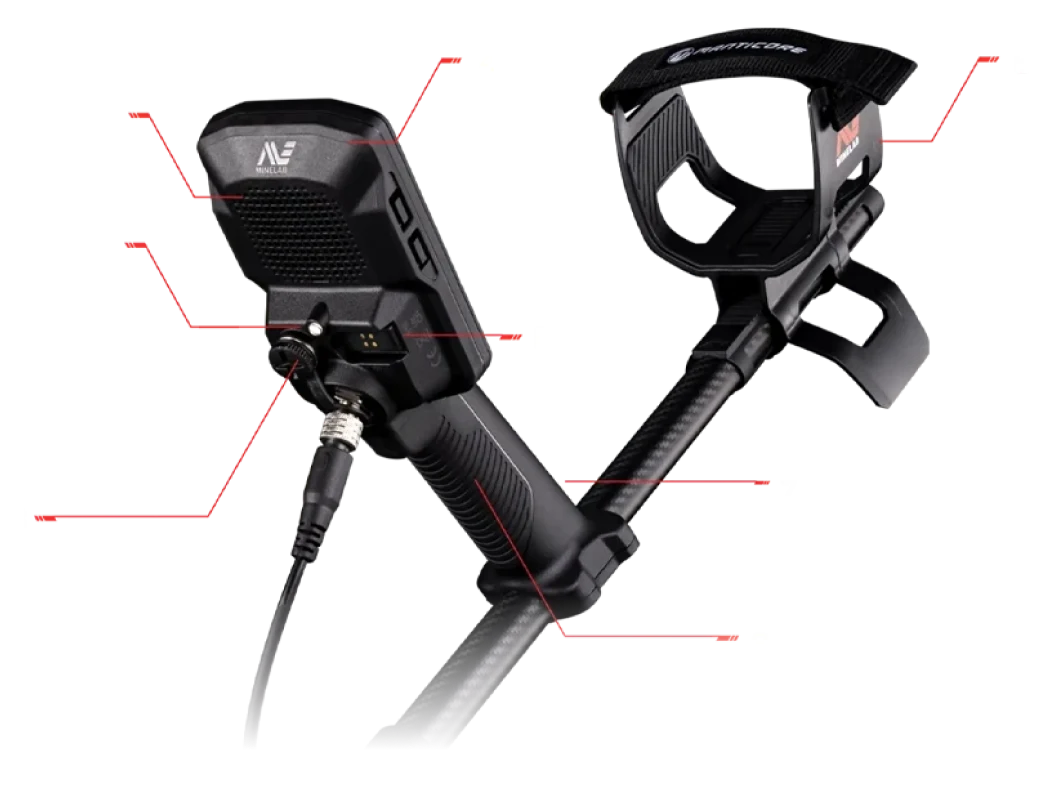 Aksaray Minelab Manticore - Kontrol paneli